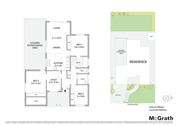 Floorplan of Homely house listing, 17 Ambrose Street, Glendenning NSW 2761