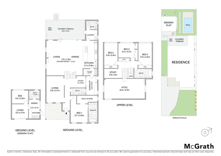 Floorplan of Homely house listing, 19 Oakland Avenue, Baulkham Hills NSW 2153