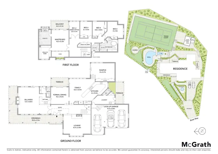 Floorplan of Homely house listing, 7 Binet Way, Glenhaven NSW 2156