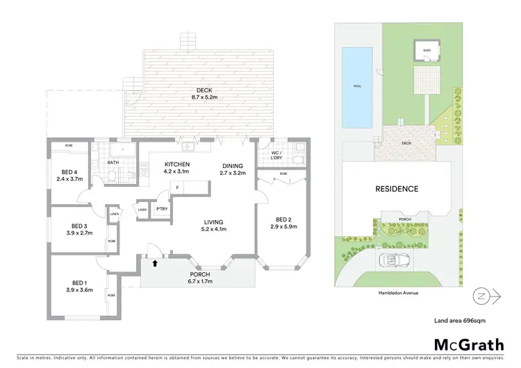 Floorplan of Homely house listing, 26 Hambledon Avenue, Baulkham Hills NSW 2153