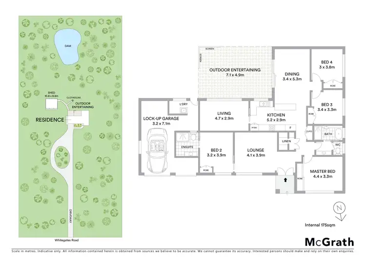 Floorplan of Homely rural property listing, 68-76 Whitegates Road, Londonderry NSW 2753