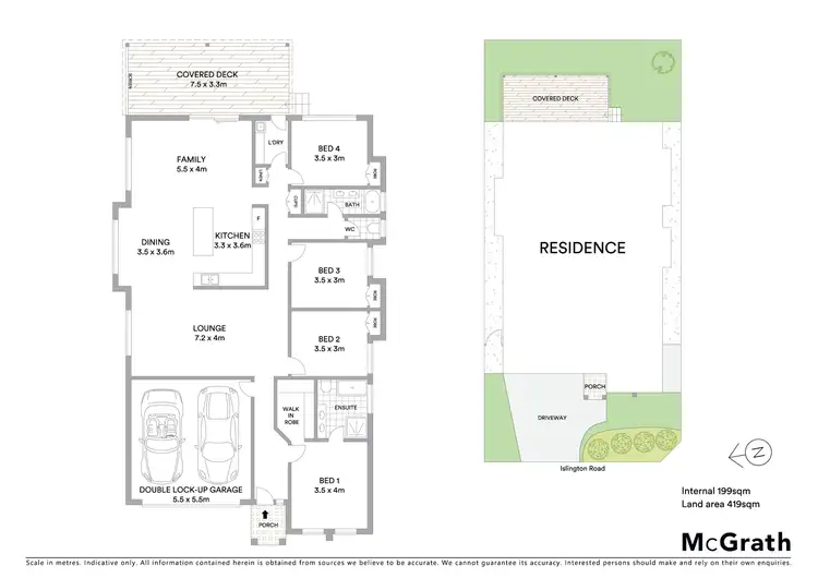 Floorplan of Homely house listing, 32 Islington Road, Stanhope Gardens NSW 2768