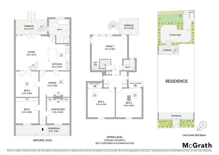 Floorplan of Homely house listing, 5 Prosper Street, Rozelle NSW 2039