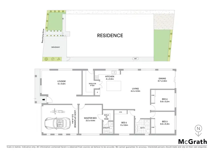 Floorplan of Homely house listing, 26 Beauchamp Drive, The Ponds NSW 2769