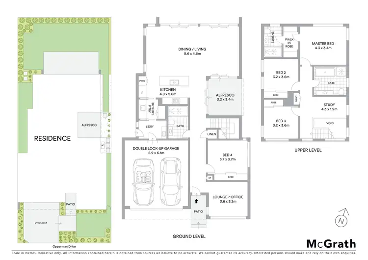 Floorplan of Homely house listing, 33 Opperman Drive, North Kellyville NSW 2155