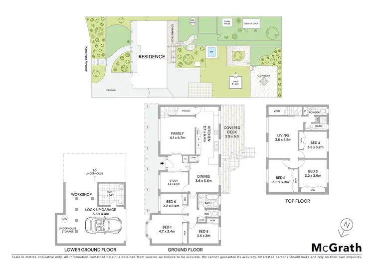 Floorplan of Homely house listing, 6 Kanangra Avenue, Baulkham Hills NSW 2153