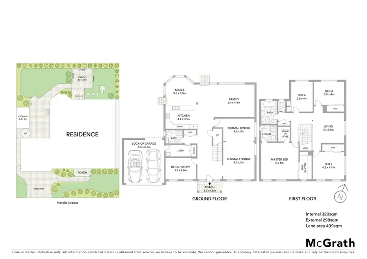 Floorplan of Homely house listing, 27 Marella Avenue, Kellyville NSW 2155