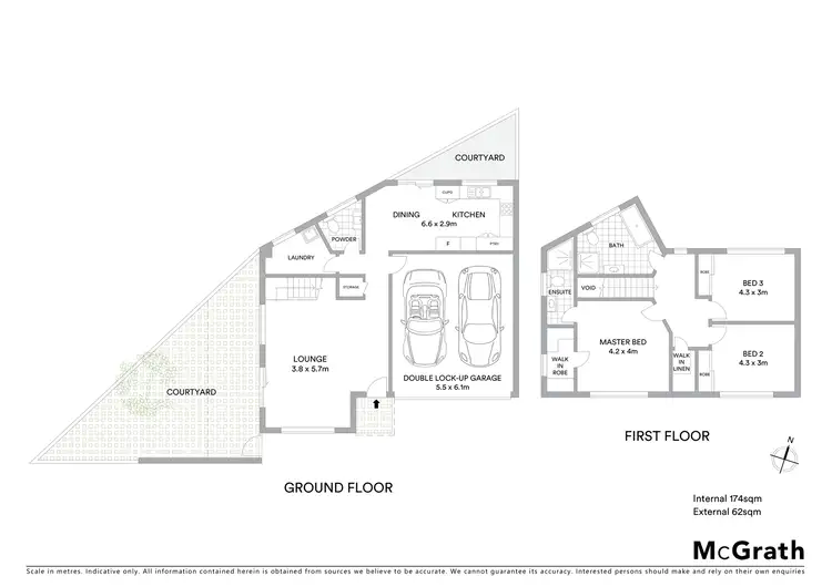 Floorplan of Homely semi-detached listing, 5/19 Casuarina Drive, Cherrybrook NSW 2126