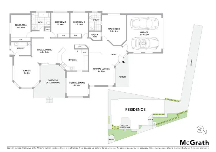 Floorplan of Homely house listing, 11 Geewan Avenue, Kellyville NSW 2155