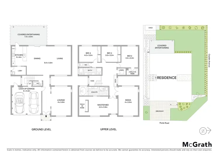 Floorplan of Homely house listing, 80 Poole Road, Kellyville NSW 2155