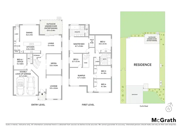 Floorplan of Homely house listing, 21 Curtis Road, North Kellyville NSW 2155
