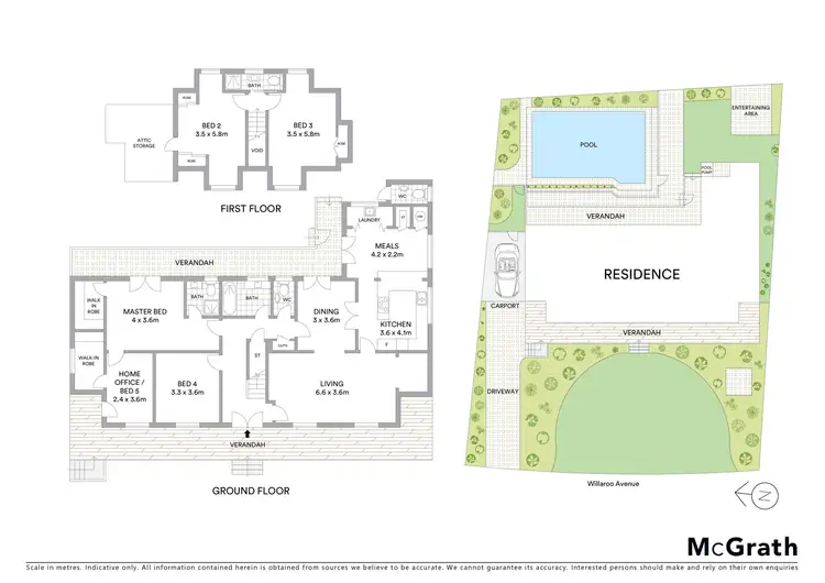 Floorplan of Homely house listing, 5 Willaroo Avenue, Kellyville NSW 2155