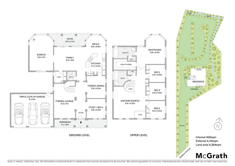 Floorplan of Homely house listing, 183 Oratava Avenue, West Pennant Hills NSW 2125