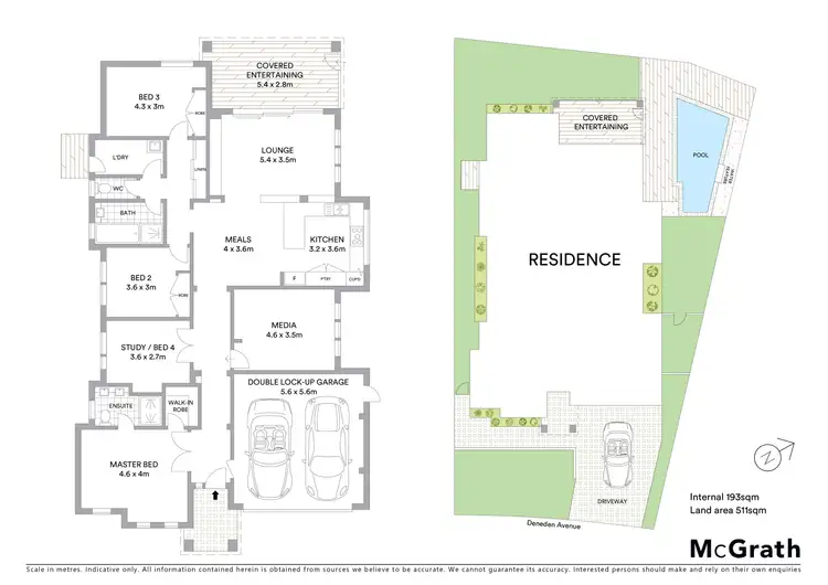 Floorplan of Homely house listing, 45 Deneden Avenue, Kellyville Ridge NSW 2155