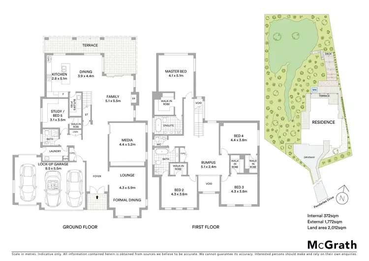 Floorplan of Homely house listing, 38 Penderlea Drive, West Pennant Hills NSW 2125