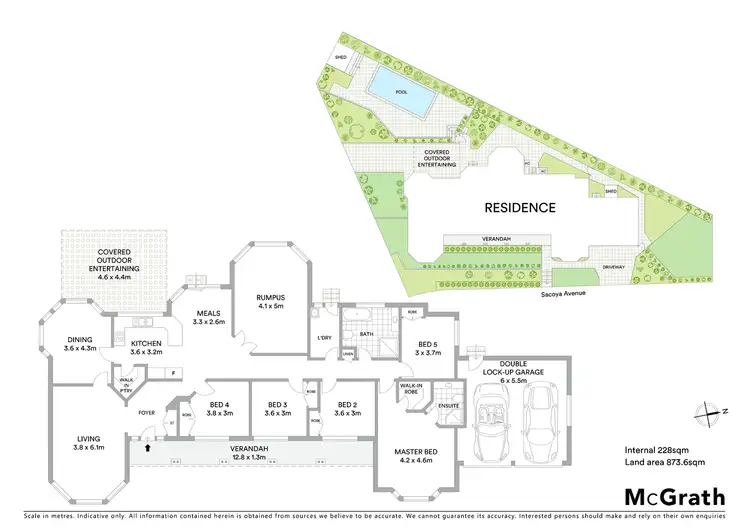 Floorplan of Homely house listing, 22 Sacoya Avenue, Bella Vista NSW 2153