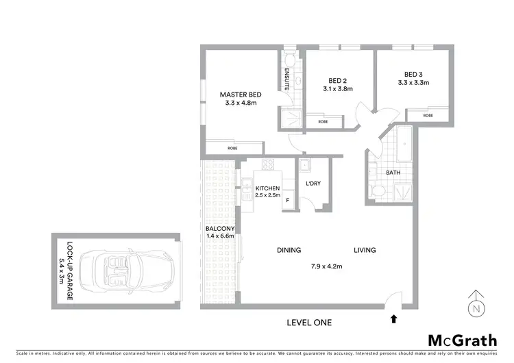 Floorplan of Homely apartment listing, 11/59 Buller Street, North Parramatta NSW 2151