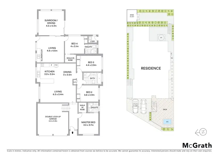 Floorplan of Homely house listing, 10 Gardiner Road, Galston NSW 2159