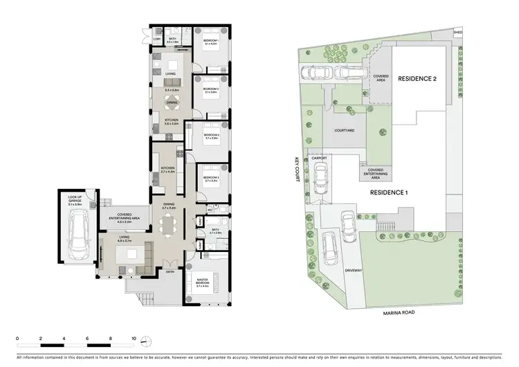 Floorplan of Homely house listing, 14-14A Marina Road, Baulkham Hills NSW 2153