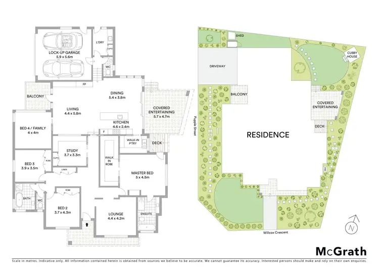 Floorplan of Homely house listing, 21 Willcox Crescent, Kellyville NSW 2155