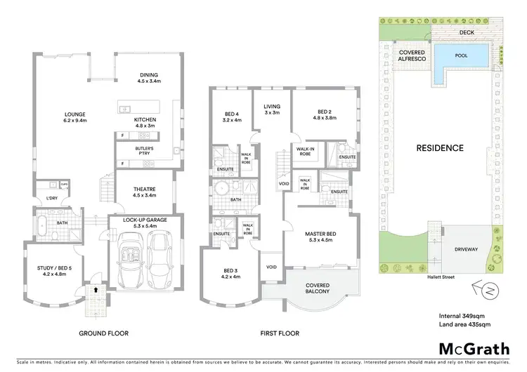 Floorplan of Homely house listing, 10 Hallett Street, North Kellyville NSW 2155