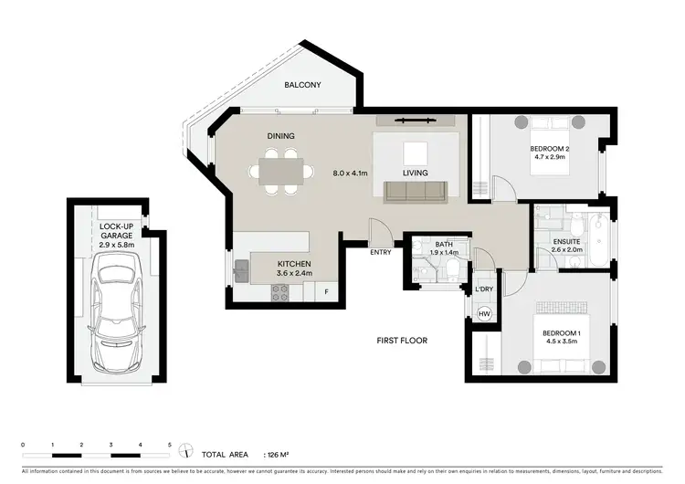 Floorplan of Homely apartment listing, 13/10 Raymond Road, Neutral Bay NSW 2089