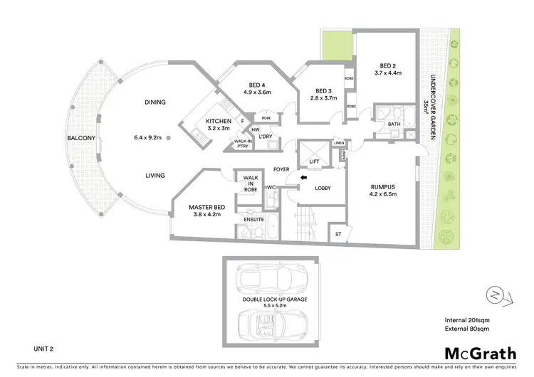 Floorplan of Homely unit listing, 2/45 The Crescent, Manly NSW 2095