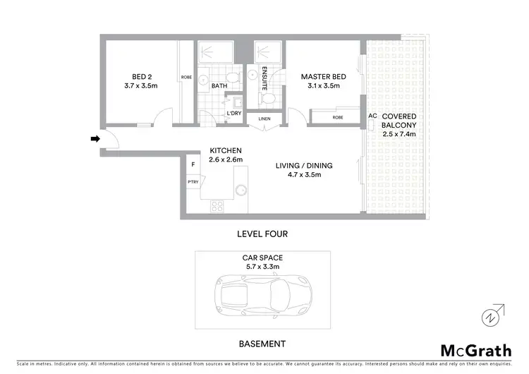 Floorplan of Homely apartment listing, 413/8 Cordelia Street, South Brisbane QLD 4101