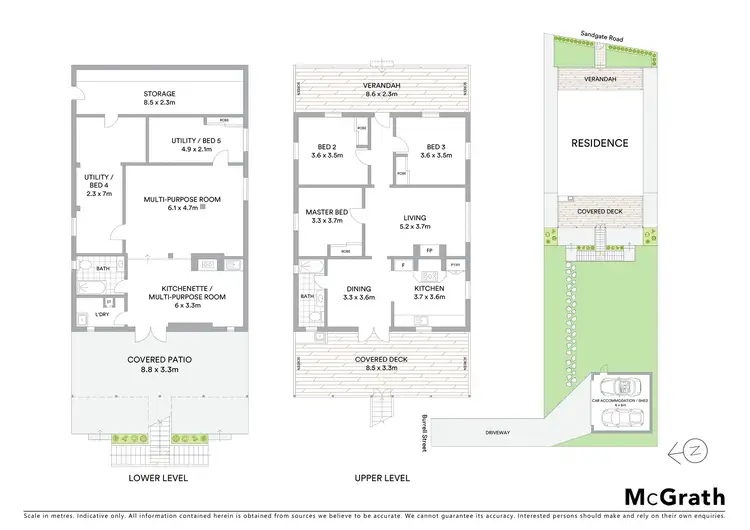 Floorplan of Homely house listing, 8 Burrell Street, Clayfield QLD 4011