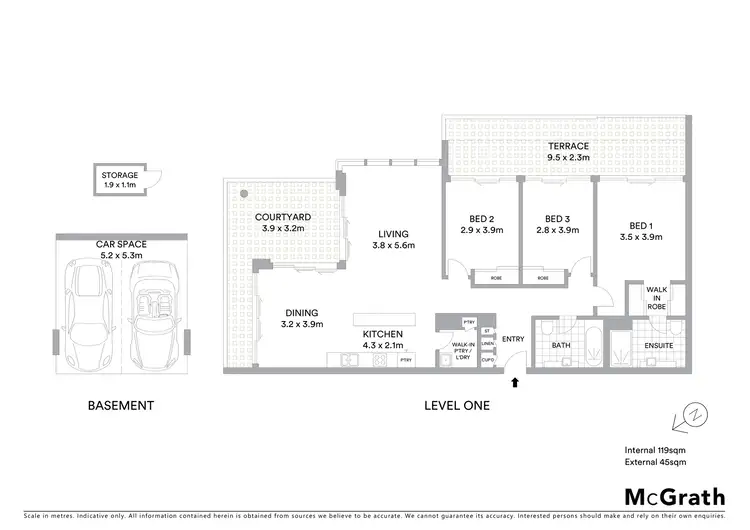 Floorplan of Homely apartment listing, 5112/66 Lamington Street, New Farm QLD 4005