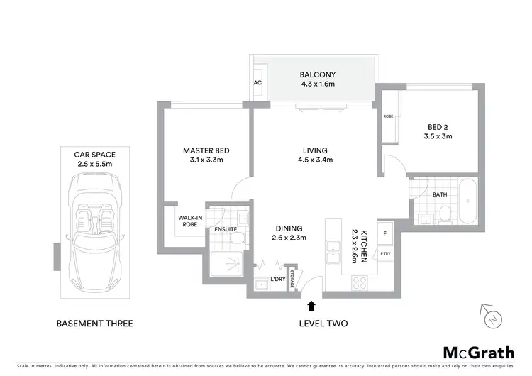 Floorplan of Homely apartment listing, 204/50 McLachlan Street, Fortitude Valley QLD 4006