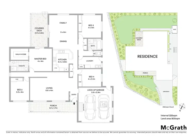 Floorplan of Homely house listing, 21 Atkinson Court, Albany Creek QLD 4035