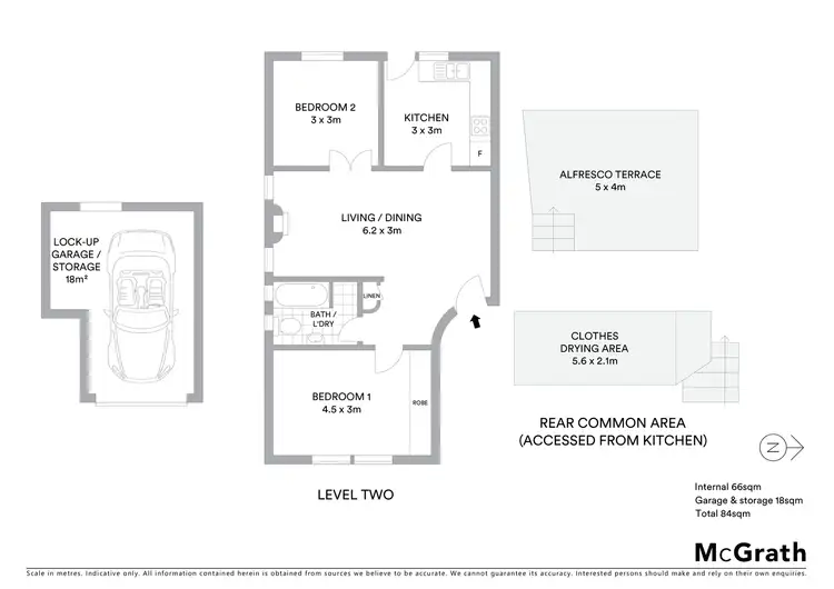 Floorplan of Homely apartment listing, 3/14-16 Margaret Street, North Sydney NSW 2060