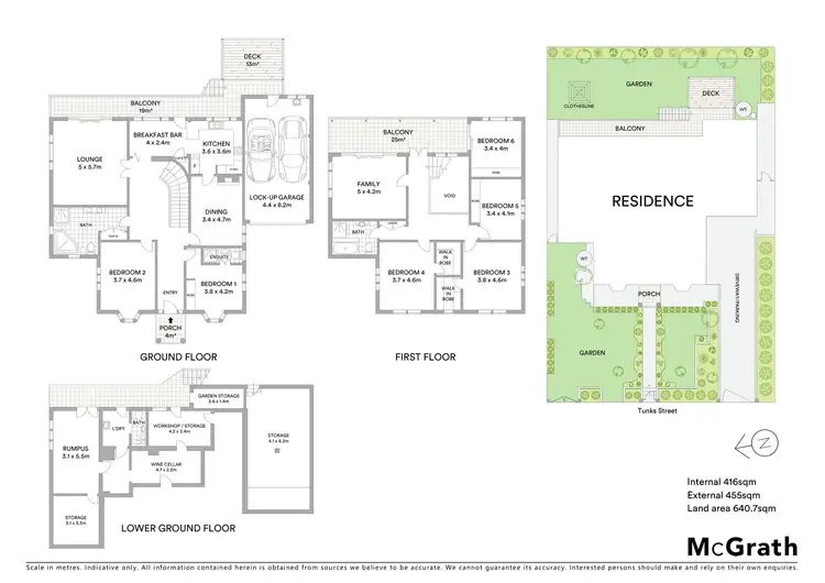 Floorplan of Homely house listing, 39 Tunks Street, Northbridge NSW 2063