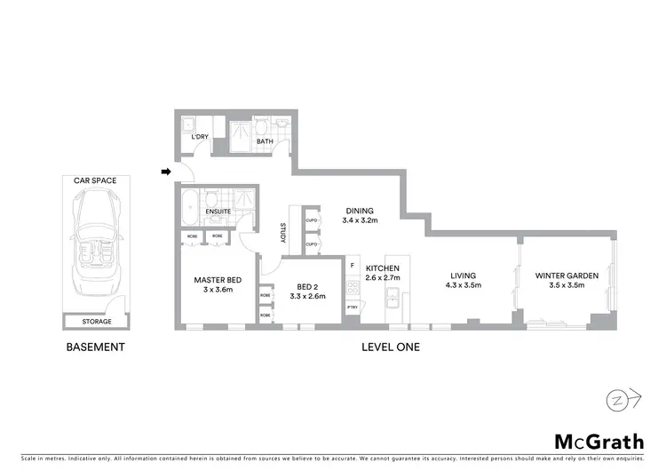 Floorplan of Homely apartment listing, 101/160 Sailors Bay Road, Northbridge NSW 2063