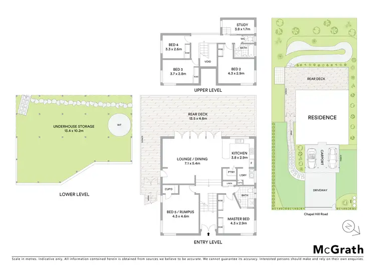Floorplan of Homely house listing, 50 Chapel Hill Road, Chapel Hill QLD 4069