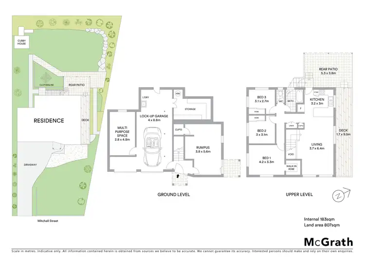 Floorplan of Homely house listing, 25 Mitchell Street, Arana Hills QLD 4054