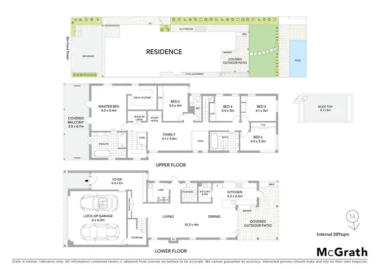 Floorplan of Homely house listing, 10 Bernhard Street, Paddington QLD 4064