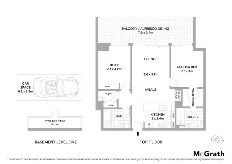 Floorplan of Homely apartment listing, 10509/321 Montague Road, West End QLD 4101