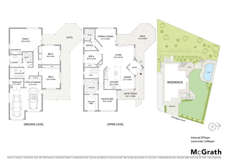 Floorplan of Homely house listing, 12 Woodgate Court, Ferny Hills QLD 4055