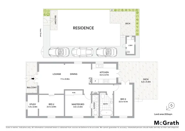 Floorplan of Homely house listing, 74 Isaac Street, Spring Hill QLD 4000