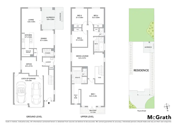 Floorplan of Homely house listing, 122 Payne Street, Indooroopilly QLD 4068