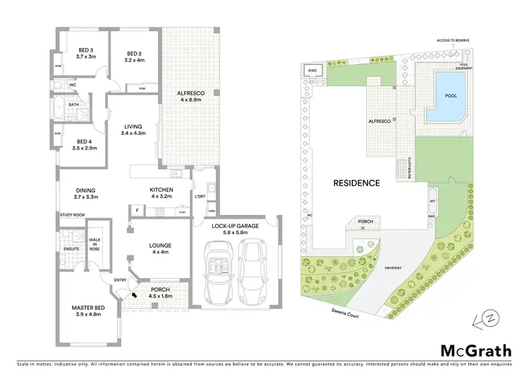 Floorplan of Homely house listing, 8 Seeana Court, Upper Kedron QLD 4055