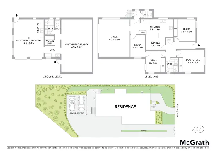 Floorplan of Homely house listing, 49 Boundary Road, Indooroopilly QLD 4068