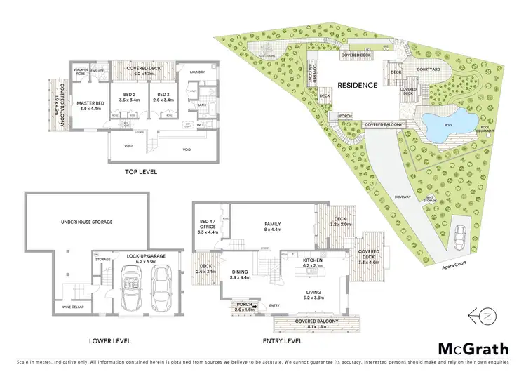 Floorplan of Homely house listing, 5 Apera Court, Kenmore QLD 4069
