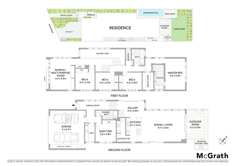 Floorplan of Homely house listing, 16 Harts Road, Indooroopilly QLD 4068