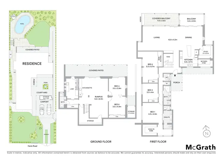 Floorplan of Homely house listing, 182 Harts Road, Indooroopilly QLD 4068