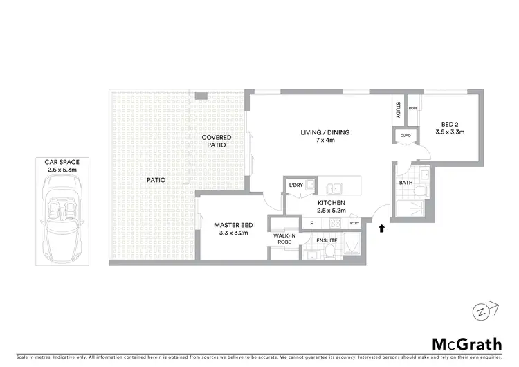 Floorplan of Homely unit listing, 205/30 York Street, Indooroopilly QLD 4068