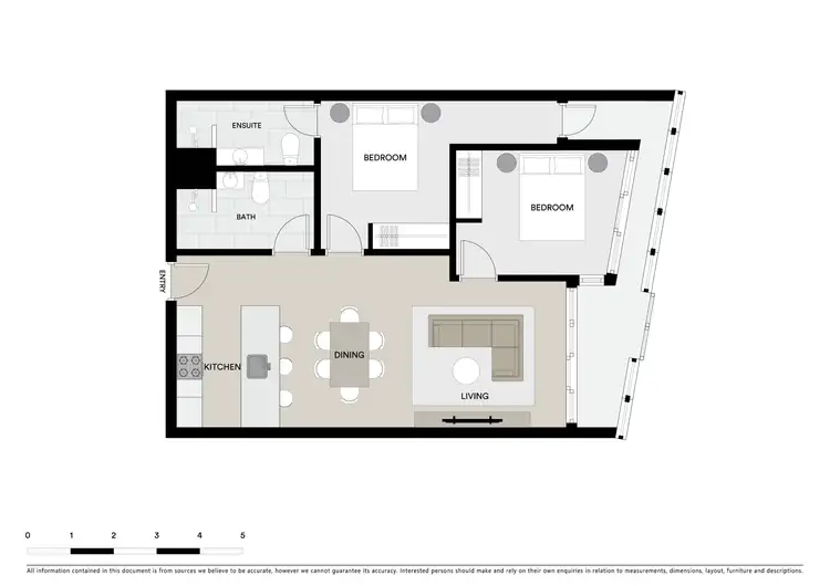 Floorplan of Homely apartment listing, 2604/179 Alfred Street, Fortitude Valley QLD 4006