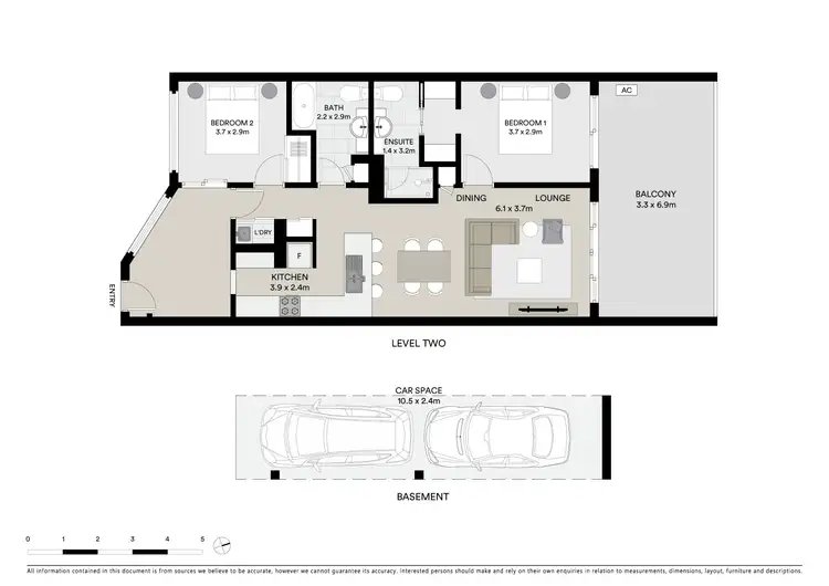 Floorplan of Homely apartment listing, 8/888 Wynnum Road, Cannon Hill QLD 4170